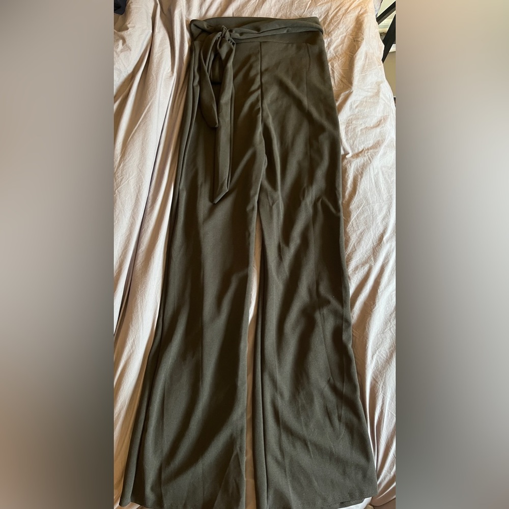 NWT Windsor Black Tie Waist Pants